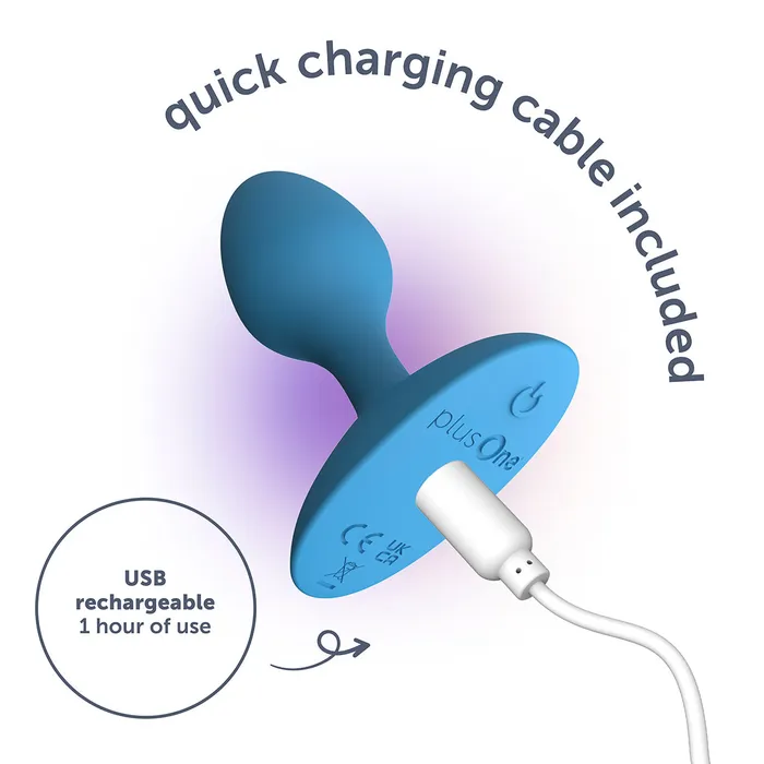 Anal plusOne plusOne vibrating plug