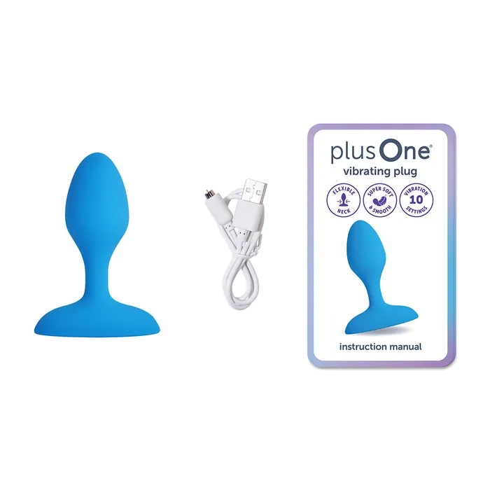 Anal plusOne plusOne vibrating plug