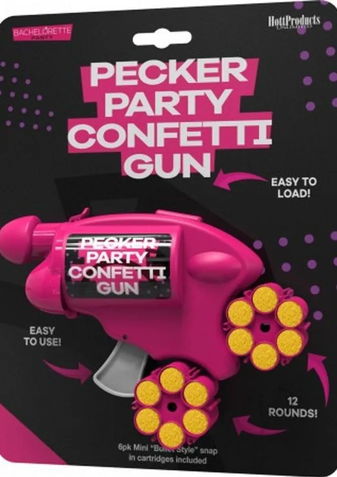Bachelorette Vibrators Party Pecker Confetti Gun