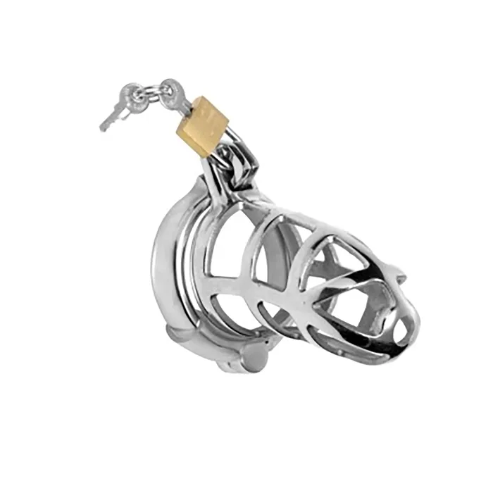 Castle Megastore Male Sex Toys Metal Pleasure Play Cock Cage