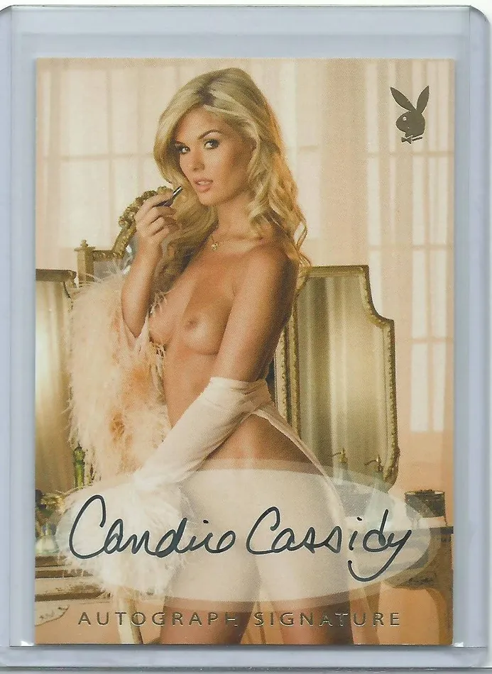 Dans Cards Vibrators Playboy Sexy Girls Candice Cassidy Gold Foil Autograph Card 2 Dans Cards Vibrators Playboy Sexy Girls Candice Cassidy Gold Foil Autograph Card 2