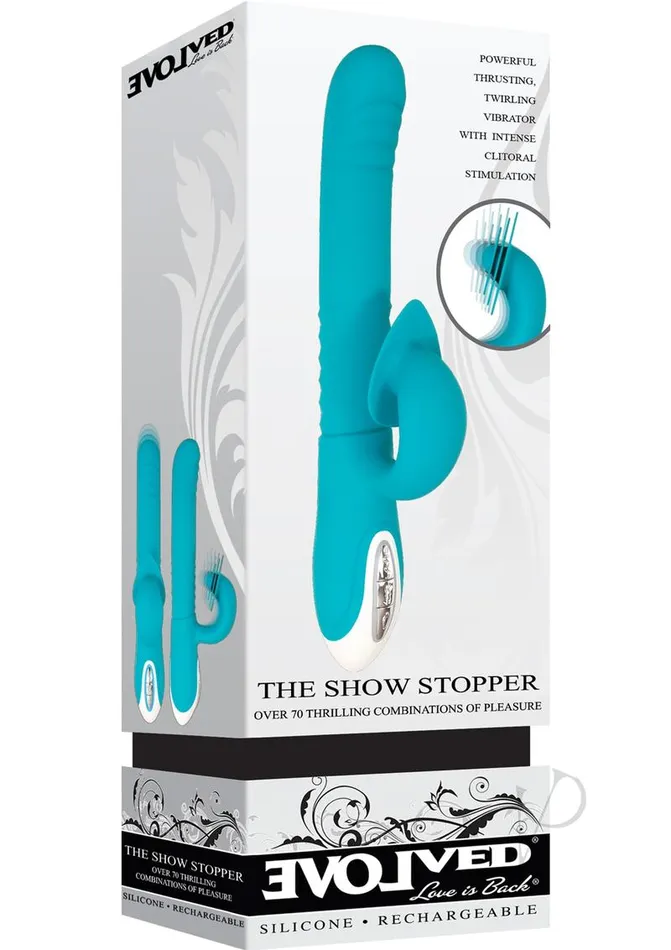 Evolved Show Stopper Teal Vibrators