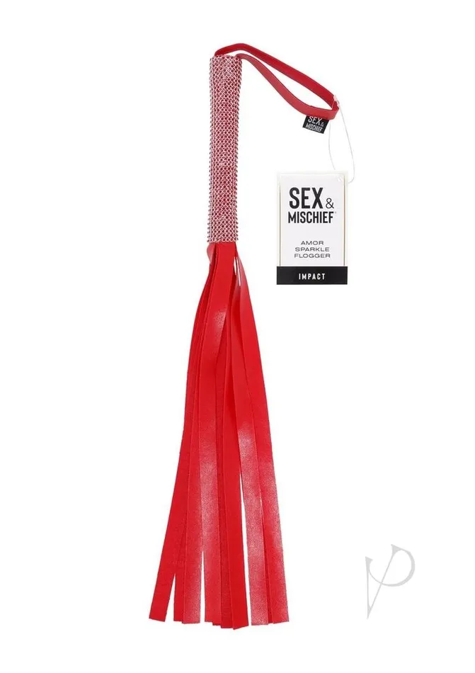 Female Sex Toys Sandm Amor Sparkle Flogger Sex and Mischief