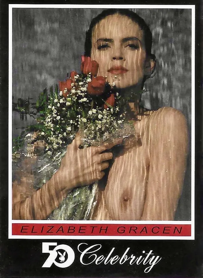 Greenthunderbirds Cards Vibrators Playboy 50th Anniversary 92 Celebrity Elizabeth Gracen Greenthunderbirds Cards Vibrators Playboy 50th Anniversary 92 Celebrity Elizabeth Gracen
