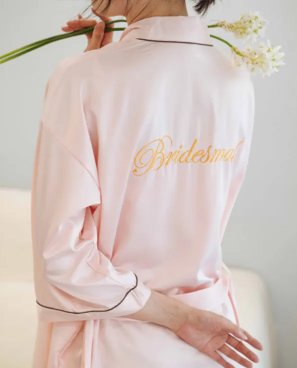 CLEARANCE Satin Bridal Party Robe Bridesmaid Hedonist Vibrators