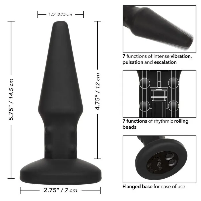 Anal CALEXOTICS CalExotics Bionic Beaded Rimming Probe