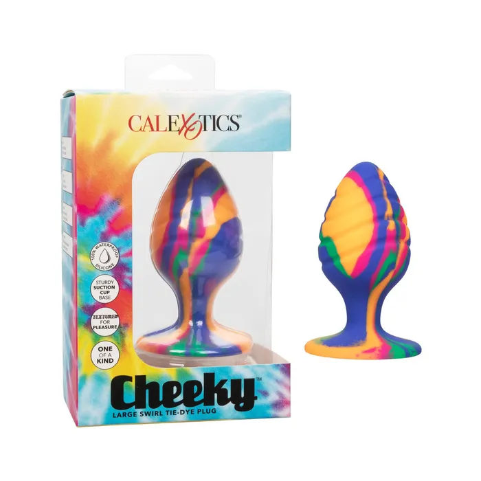 Anal Calexotics Cheeky Swirl TieDye Plug