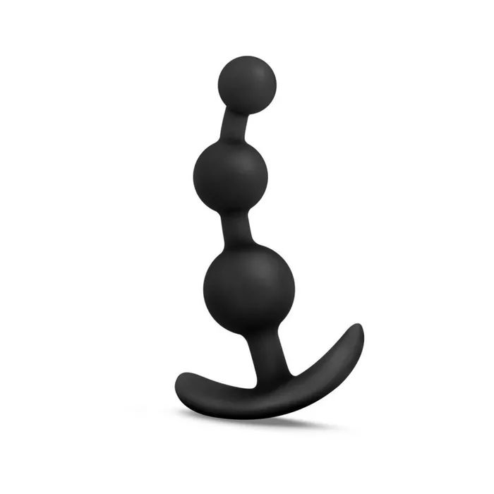 Blush Anal Adventures Platinum Small Anal Beads Black Anal Blush Anal Adventures Platinum Small Anal Beads Black Anal