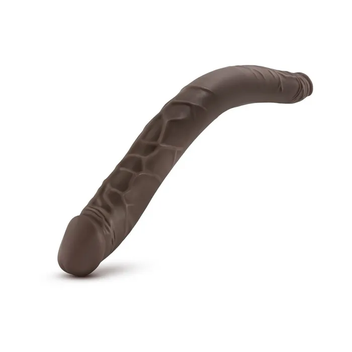 Blush Dildos Dr Skin 16in Double Dildo Chocolate Blush Dildos Dr Skin 16in Double Dildo Chocolate