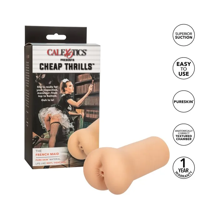 Calexotics Cheap Thrills The French Maid Ivory Dildos Calexotics Cheap Thrills The French Maid Ivory Dildos