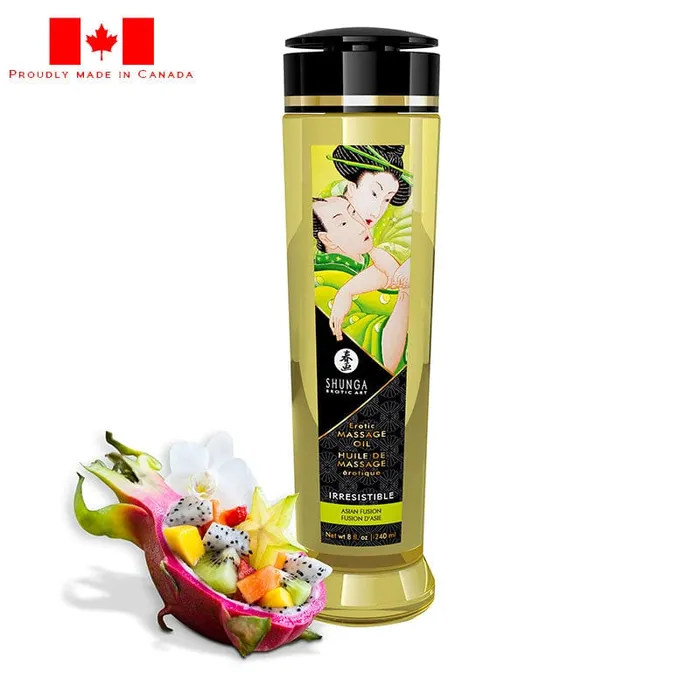 Couples Shunga Shunga Erotic Massage Oil Asian Fusion 8oz
