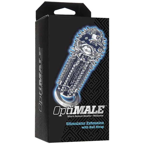 Doc Johnson Male Sex Toys OptiMale Stimulator Extension with Ball Strap