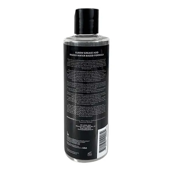 Elbow Grease Enhancers Elbow Grease H20 Maxxx Water Based Gel