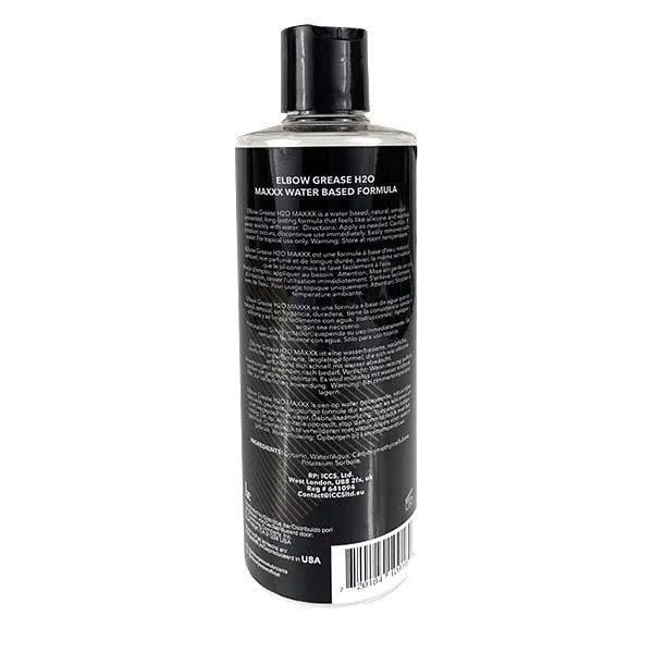 Elbow Grease Enhancers Elbow Grease H20 Maxxx Water Based Gel