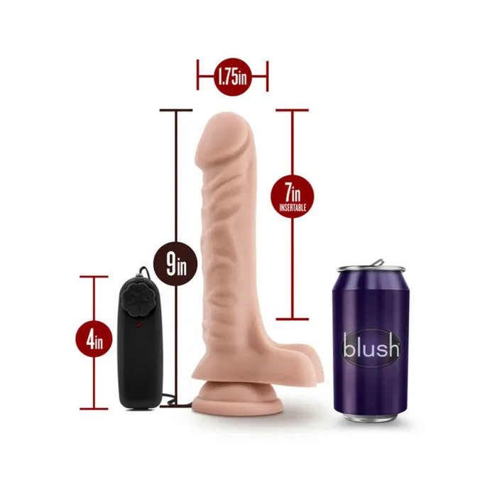 Female Sex Toys Blush Dr Skin Dr James 9 in Vibrating Dildo with Suction Cup Vanilla Female Sex Toys Blush Dr Skin Dr James 9 in Vibrating Dildo with Suction Cup Vanilla