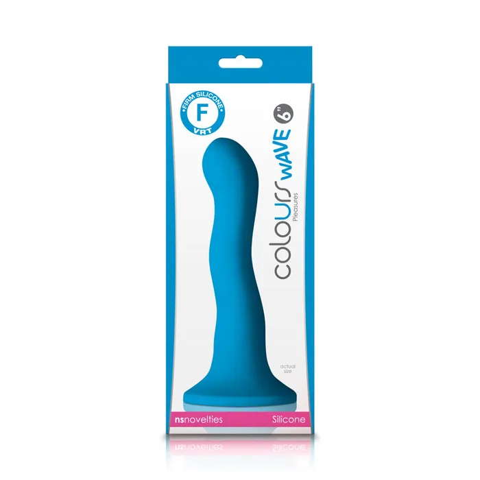 NS Novelties Female Sex Toys Colours Wave Dildo NS Novelties Female Sex Toys Colours Wave Dildo