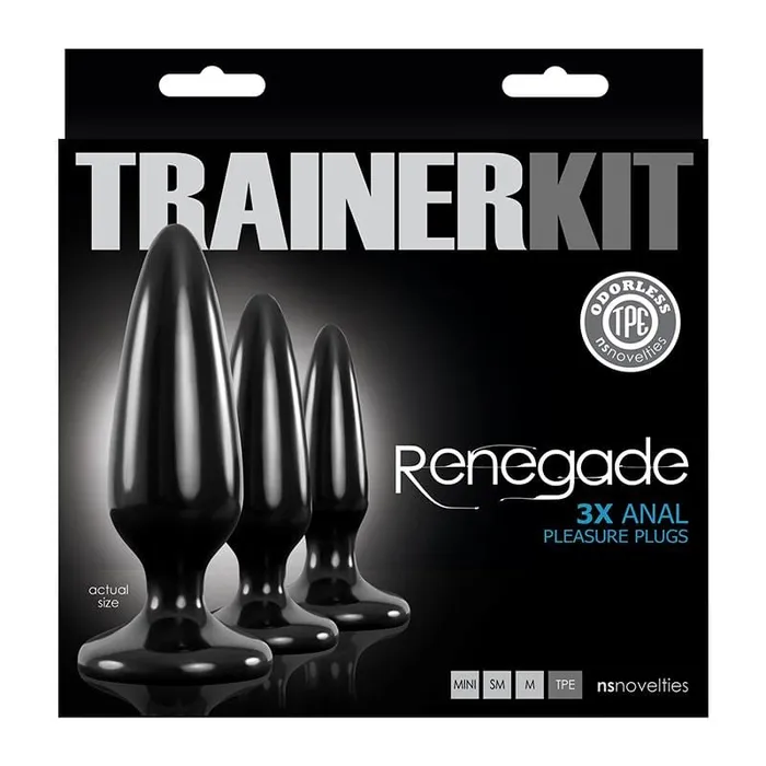 NS Novelties Renegade Pleasure Plug Trainer Kit NS Novelties Anal