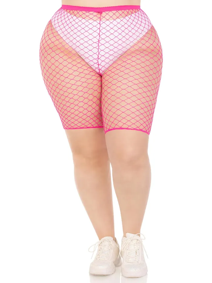 Plus Size Leg Avenue Plus Size Trouble Maker Biker Shorts