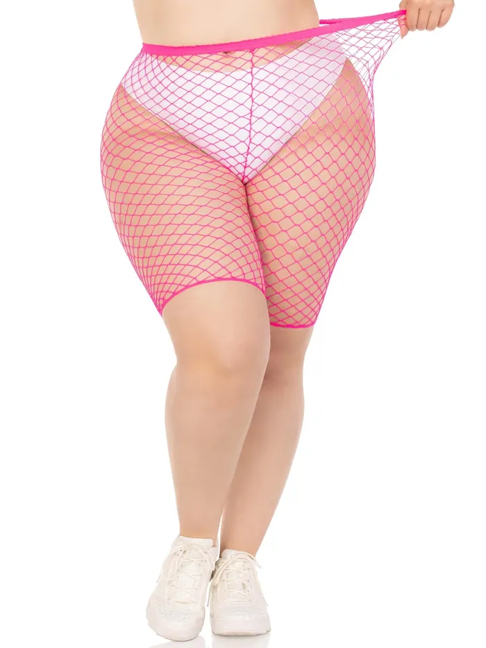 Plus Size Leg Avenue Plus Size Trouble Maker Biker Shorts