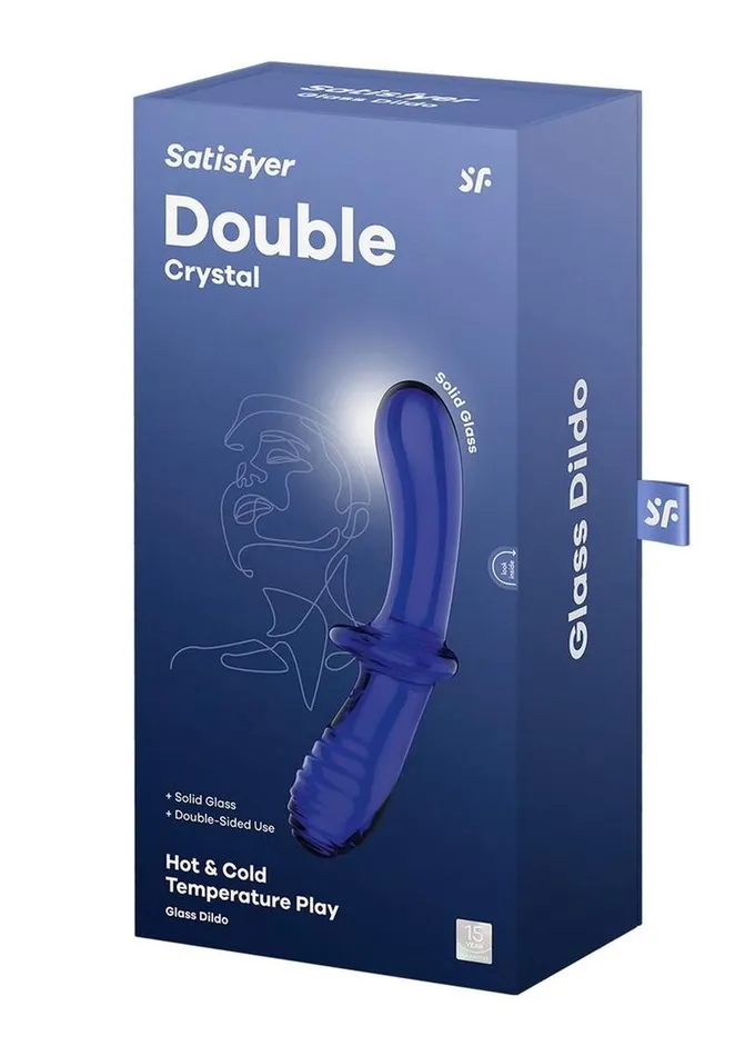 Satisfyer Dildos Satisfyer Double Crystal Glass Dildo