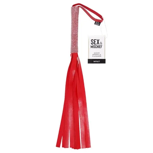 Sex Mischief Amor Sparkle Flogger Windsor Female Sex Toys