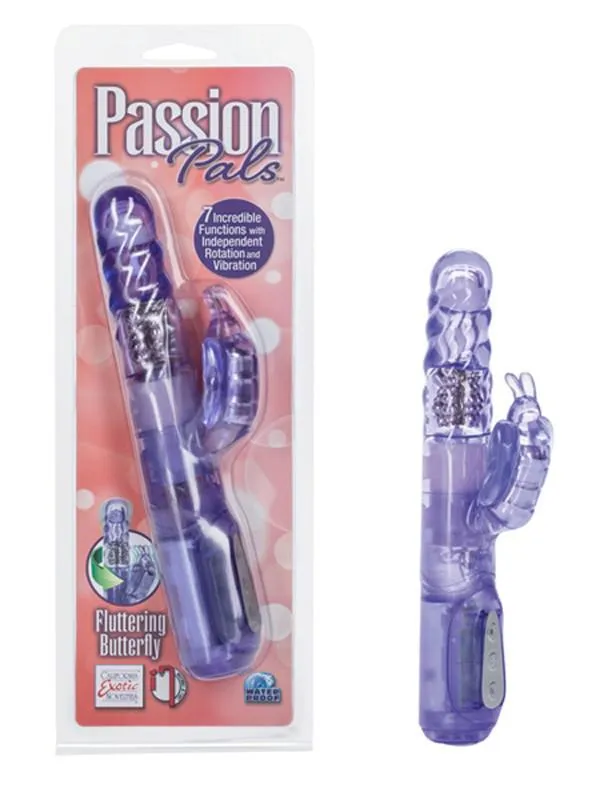 Vibrators CALIFORNIA EXOTIC NOVELTIES Passion Pals Fluttering Butterfly