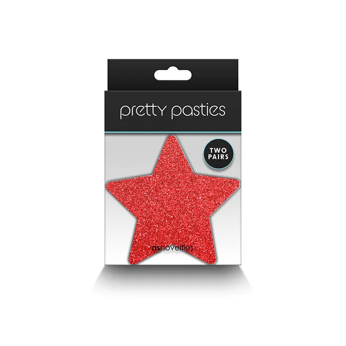 Vibrators NS Novelties Pretty Pasties Glitter Stars 2 Pair Vibrators NS Novelties Pretty Pasties Glitter Stars 2 Pair
