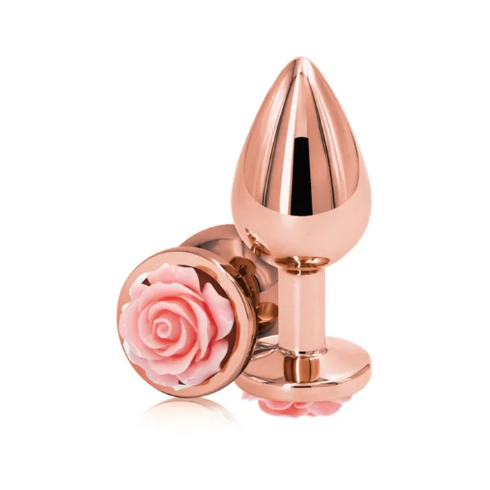 Vibrators NS Novelties Rear Assets Pink Rose Petals