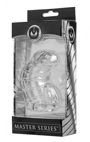 XR Brands Master Series Detained Soft Body Chastity Cage Male Sex Toys
