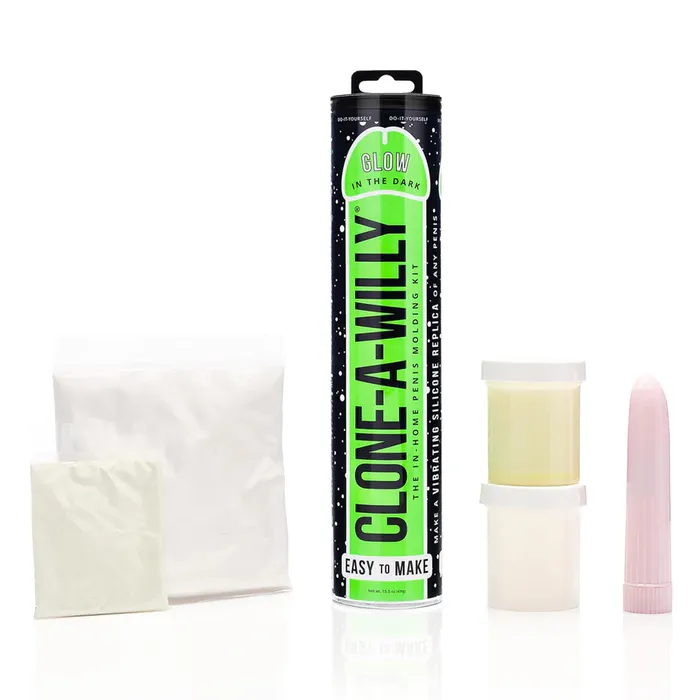 AAPD Male Sex Toys CloneAWilly Penis Molding Kit Glow In The Dark