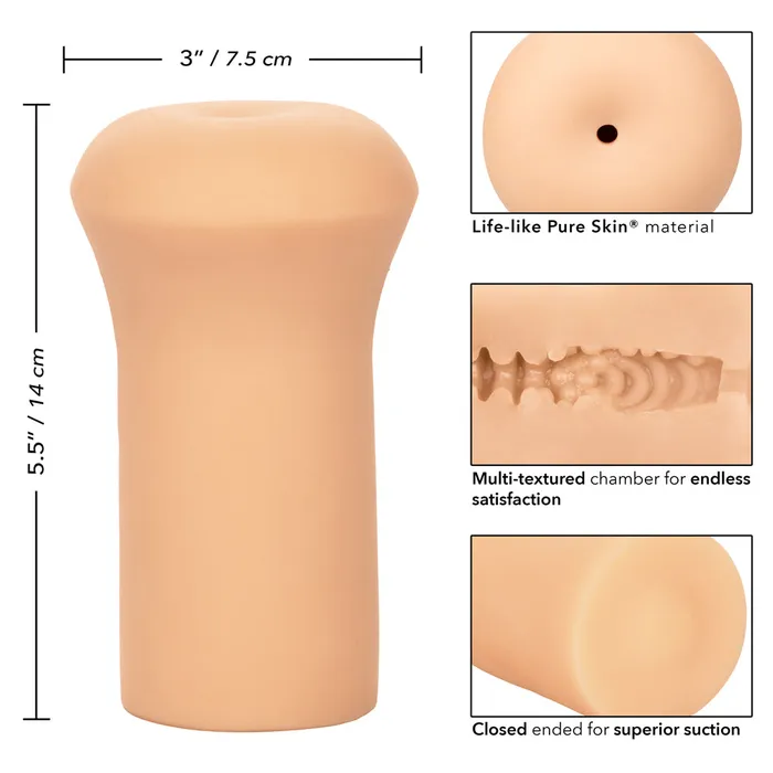 Male Sex Toys Boundless NonAnatomical Stroker California Exotics