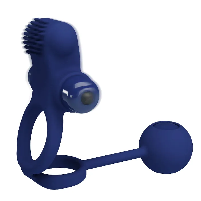 Male Sex Toys Pretty Love Pretty Love Remington Vibrating Cock Ball Ring With Anal Weight Male Sex Toys Pretty Love Pretty Love Remington Vibrating Cock Ball Ring With Anal Weight