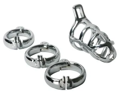 Master Series Male Sex Toys The Stainless Steel Chastity Cage