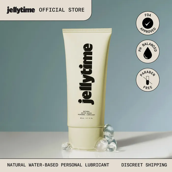 Natural Waterbased Personal Lubricant Jellytime Sexual Health Wellbeing