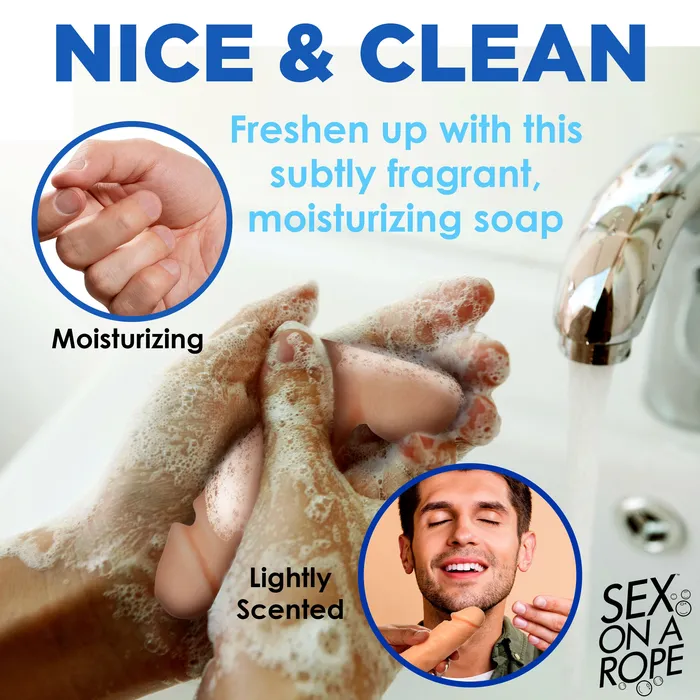 Sex on a Rope Pecker Cleaner Soap Sex On A Rope Female Sex Toys