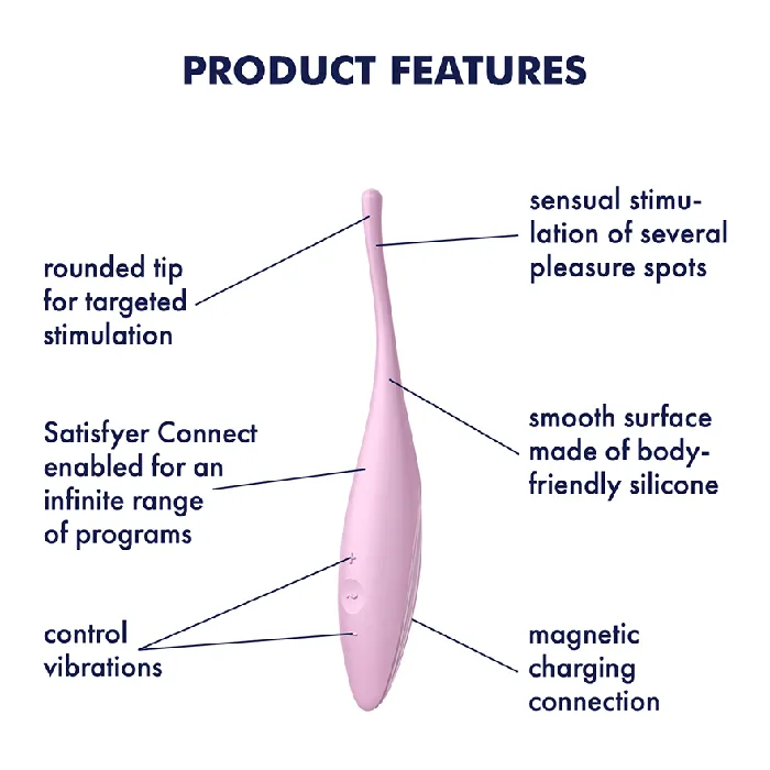 Vibrators Satisfyer Satisfyer Twirling Joy AppControlled