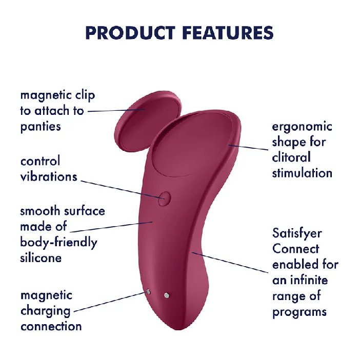 Vibrators Satisfyer Sexy Secret AppControlled Satisfyer