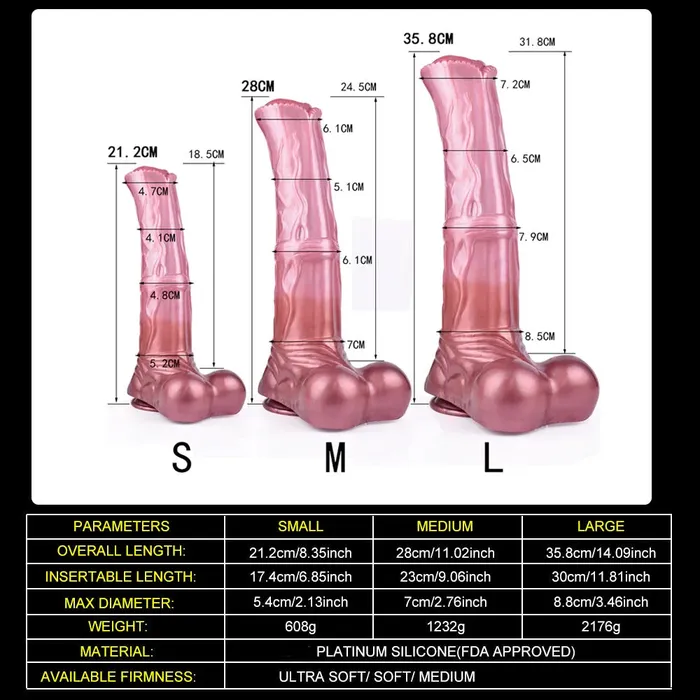 Xinghaoya Dildos 14 Inches Large Horse Squirting Dildo