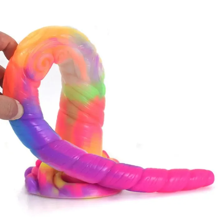 Xinghaoya Female Sex Toys Silicone Luminous Long Dildo