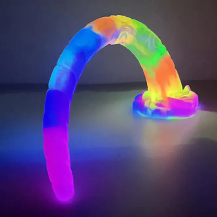 Xinghaoya Female Sex Toys Silicone Luminous Long Dildo