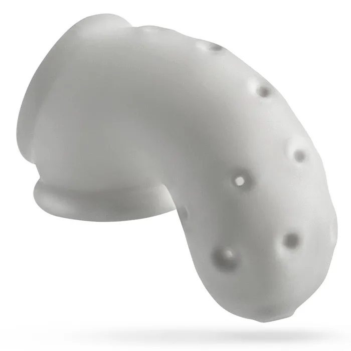 AIRLOCK airlite vented chastity WHITE ICE OXBALLS Male Sex Toys