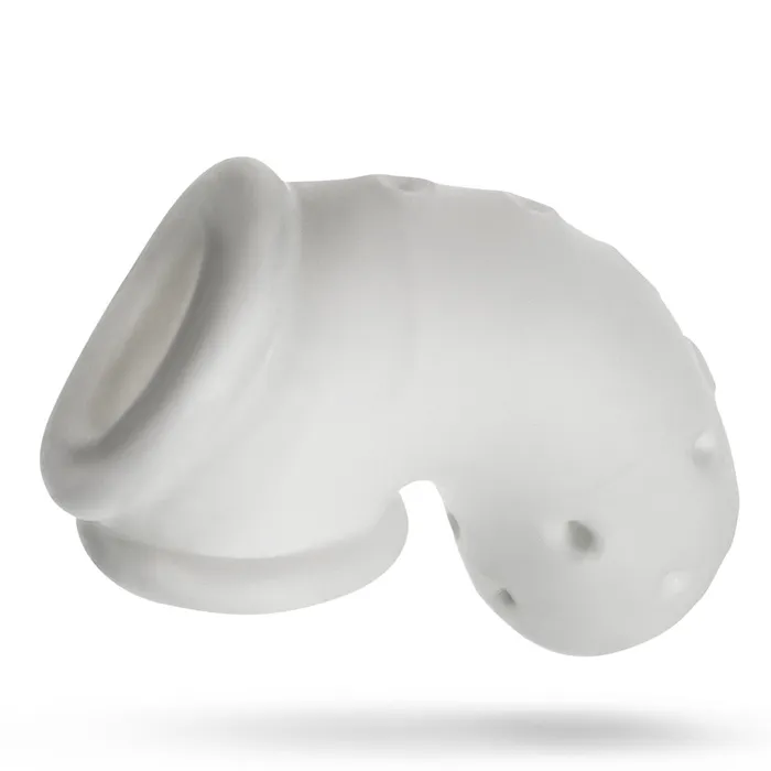 AIRLOCK airlite vented chastity WHITE ICE OXBALLS Male Sex Toys