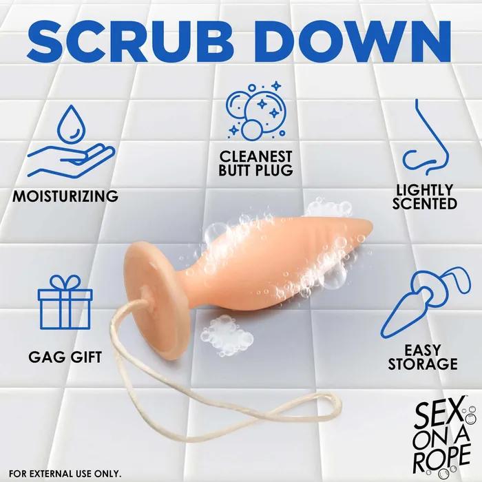 Anal Butt Plug Soap XR Brands Clean Stream Anal Butt Plug Soap XR Brands Clean Stream