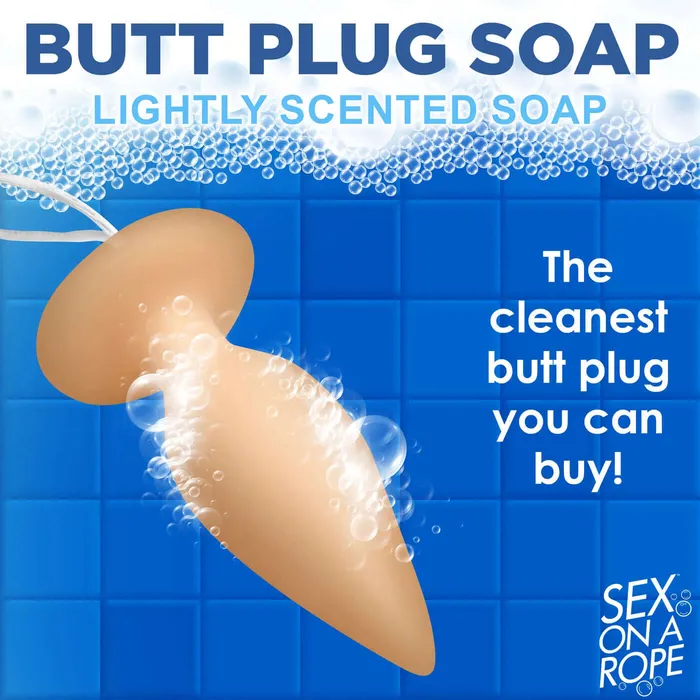 Anal Butt Plug Soap XR Brands Clean Stream Anal Butt Plug Soap XR Brands Clean Stream