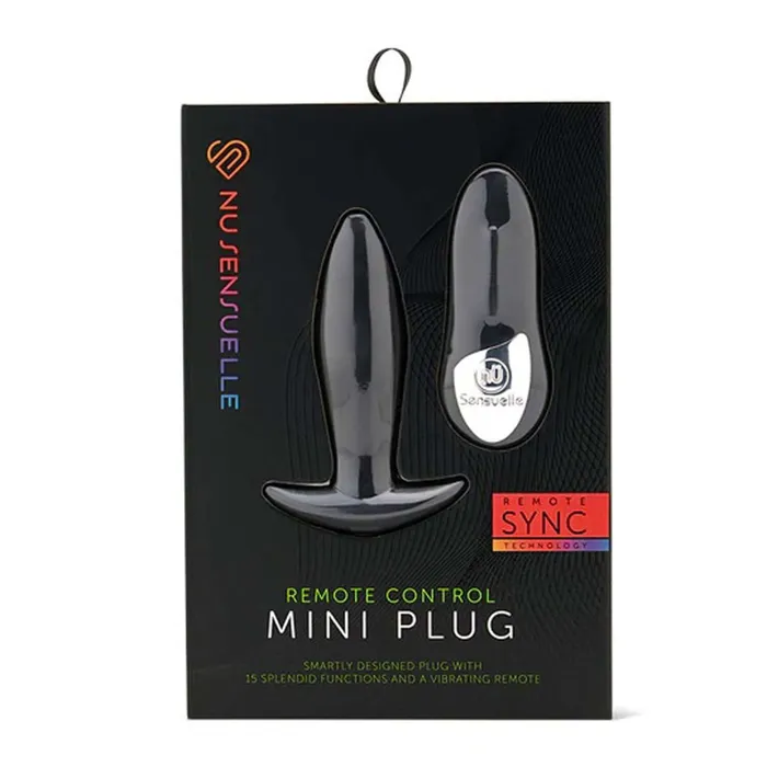 Anal Nu Sensuelle Nu Sensuelle Remote Control MiniPlug Black
