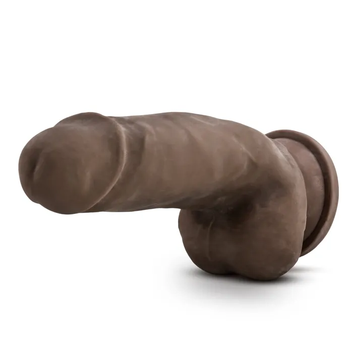 Au Naturel 7quot Sensa Feel Fat Boy Chocolate Blush Novelties Female Sex Toys