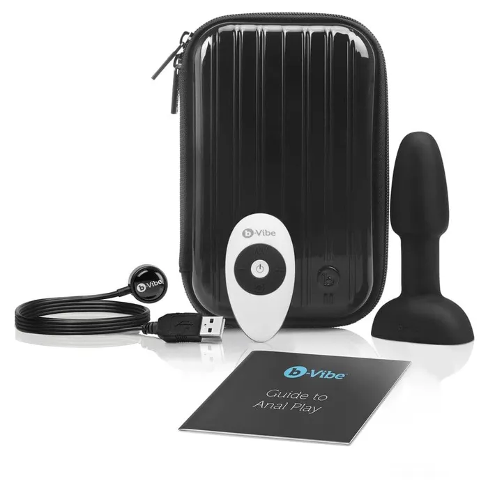 BVibe Vibrators bVibe Rimming Petite Black
