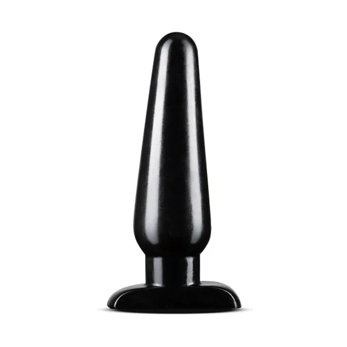 Blush Male Sex Toys Anal Adventures Basic Anal Plug Large Black