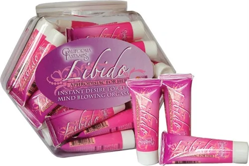 California Fantasies Libido Aphrodisiac for Her 36 Piece Fishbowl 05 Oz Tubes Couples California Fantasies Libido Aphrodisiac for Her 36 Piece Fishbowl 05 Oz Tubes Couples