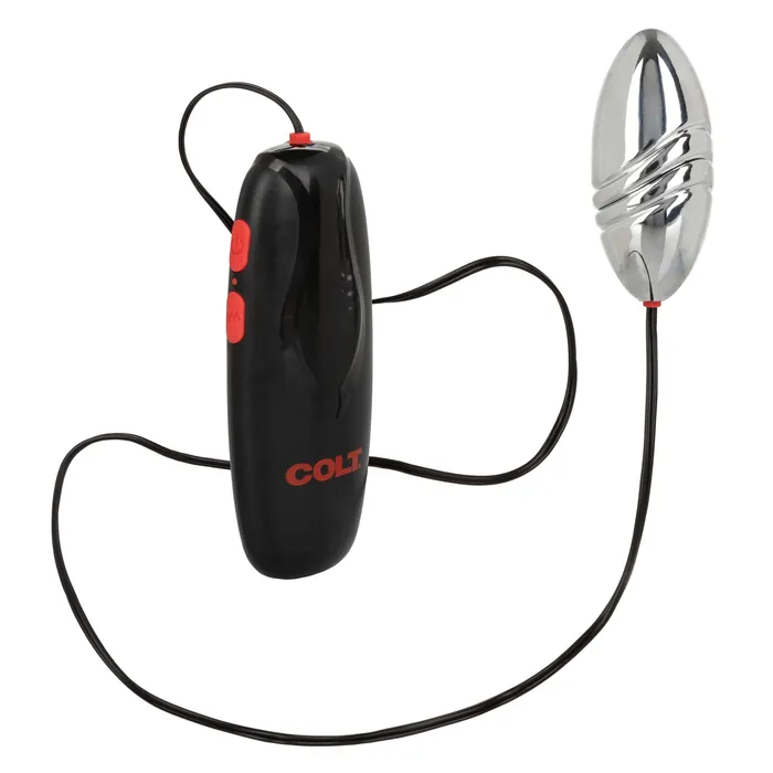 Colt Rechargeable Turbo Bullet Silver CalExotics Female Sex Toys Colt Rechargeable Turbo Bullet Silver CalExotics Female Sex Toys